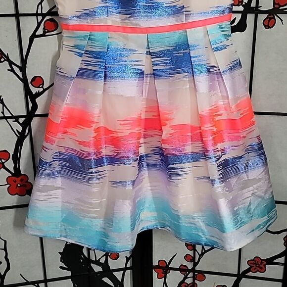 Rene Derhy NWT Aberdeen Dress in Multi Blue/Pink/White - Picture 4 of 12